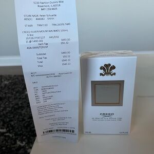 Creed White and Gold Fragrance Box